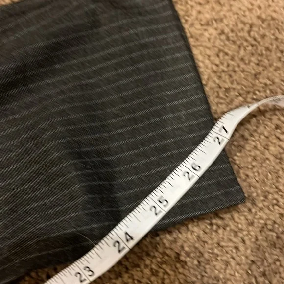 ZARA gray CONTRASTING STRIPED‎ Trousers medium - Picture 14 of 14